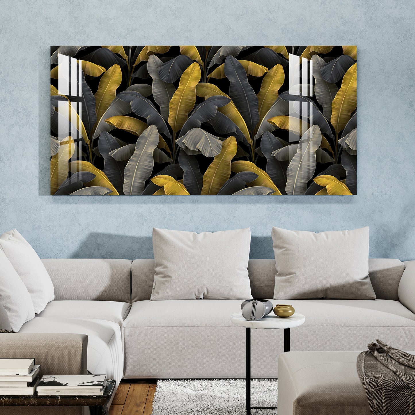 Banana Leaves Acrylic Wall Art