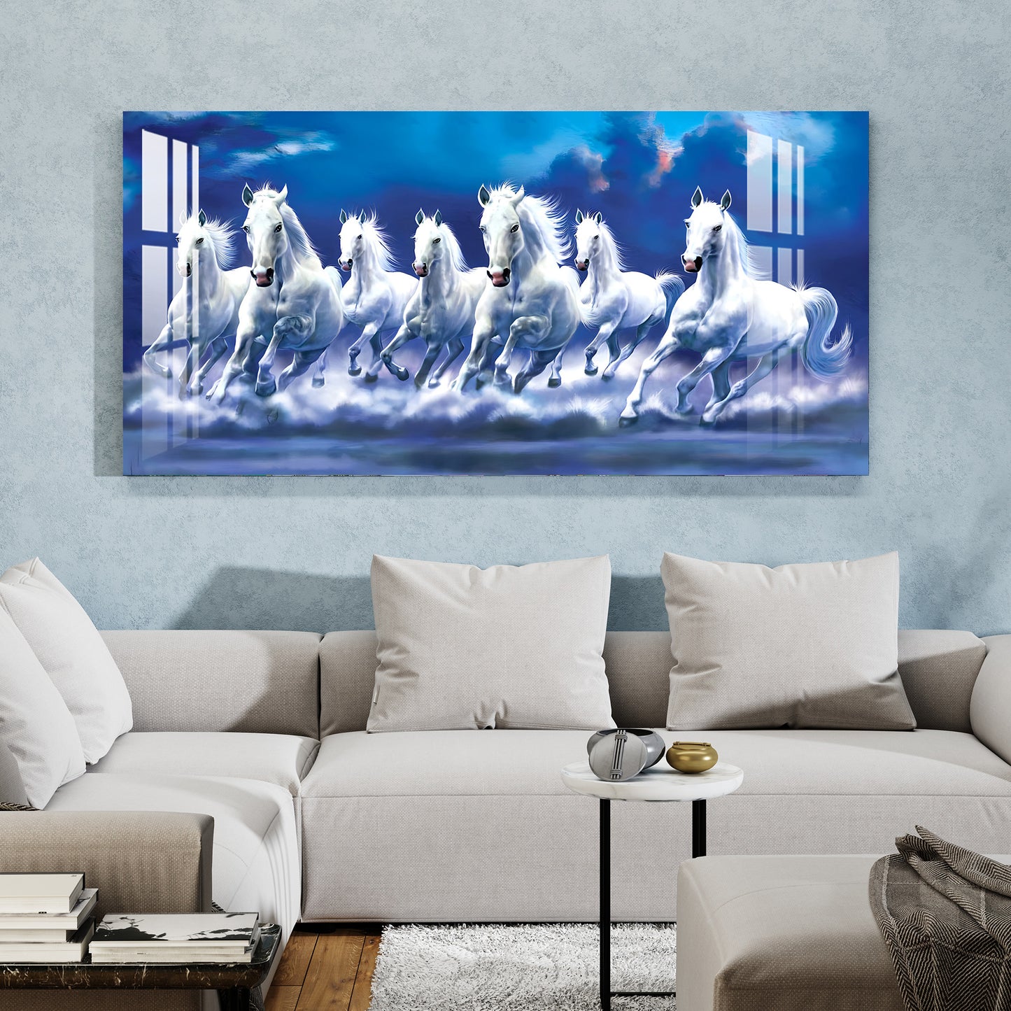 Horses of Heaven Acrylic Wall Art