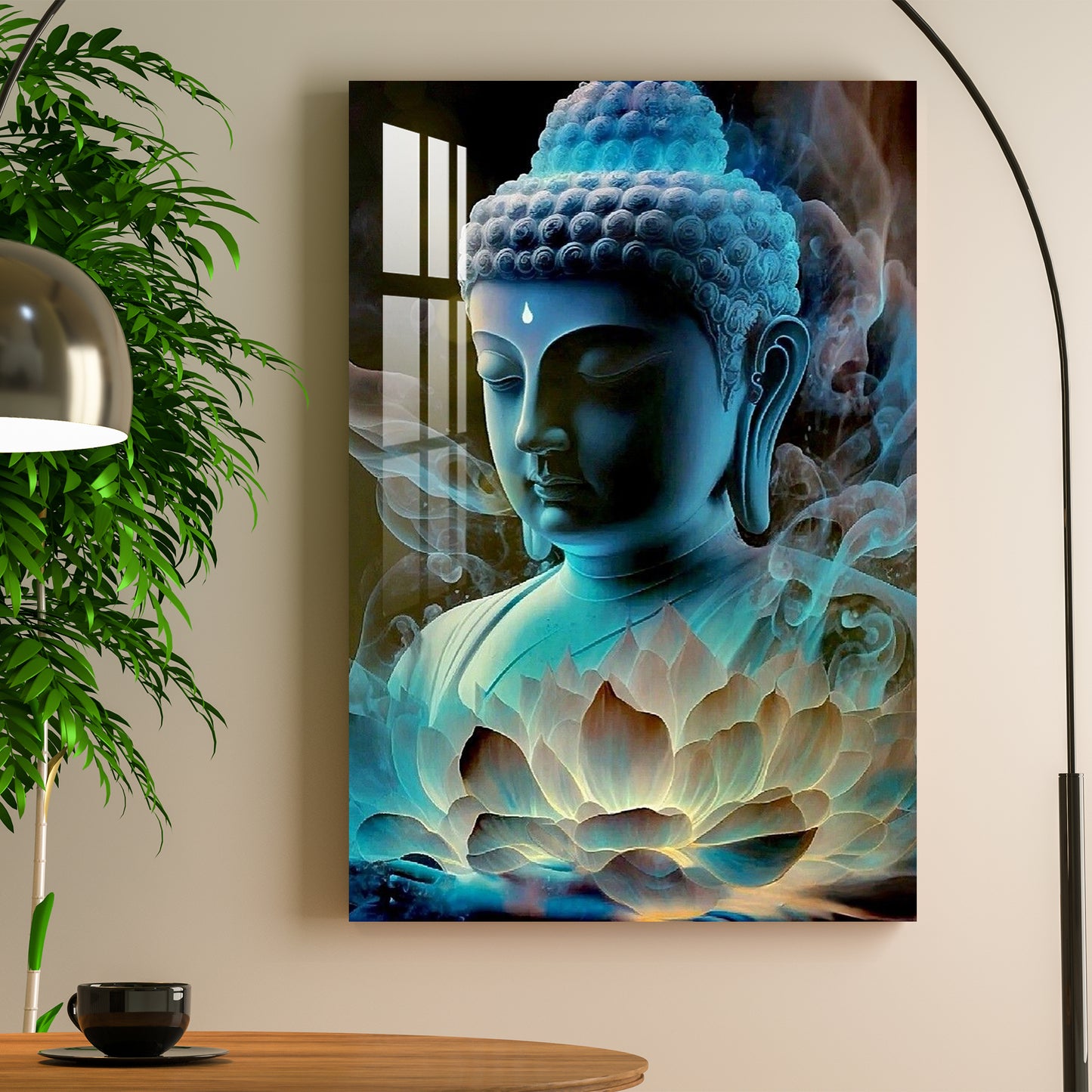 Divine Buddha Acrylic Wall Art