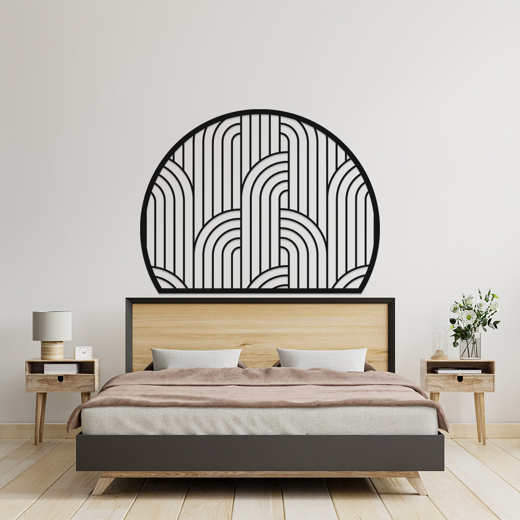 Simplest Abstract Design Metal Wall Art