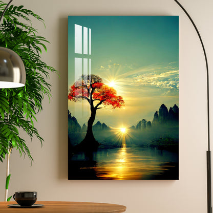 Serene Morning Acrylic Wall Art