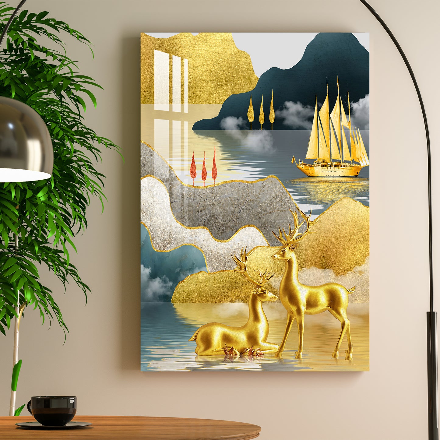 Dreamy Landscape Acrylic Wall Art