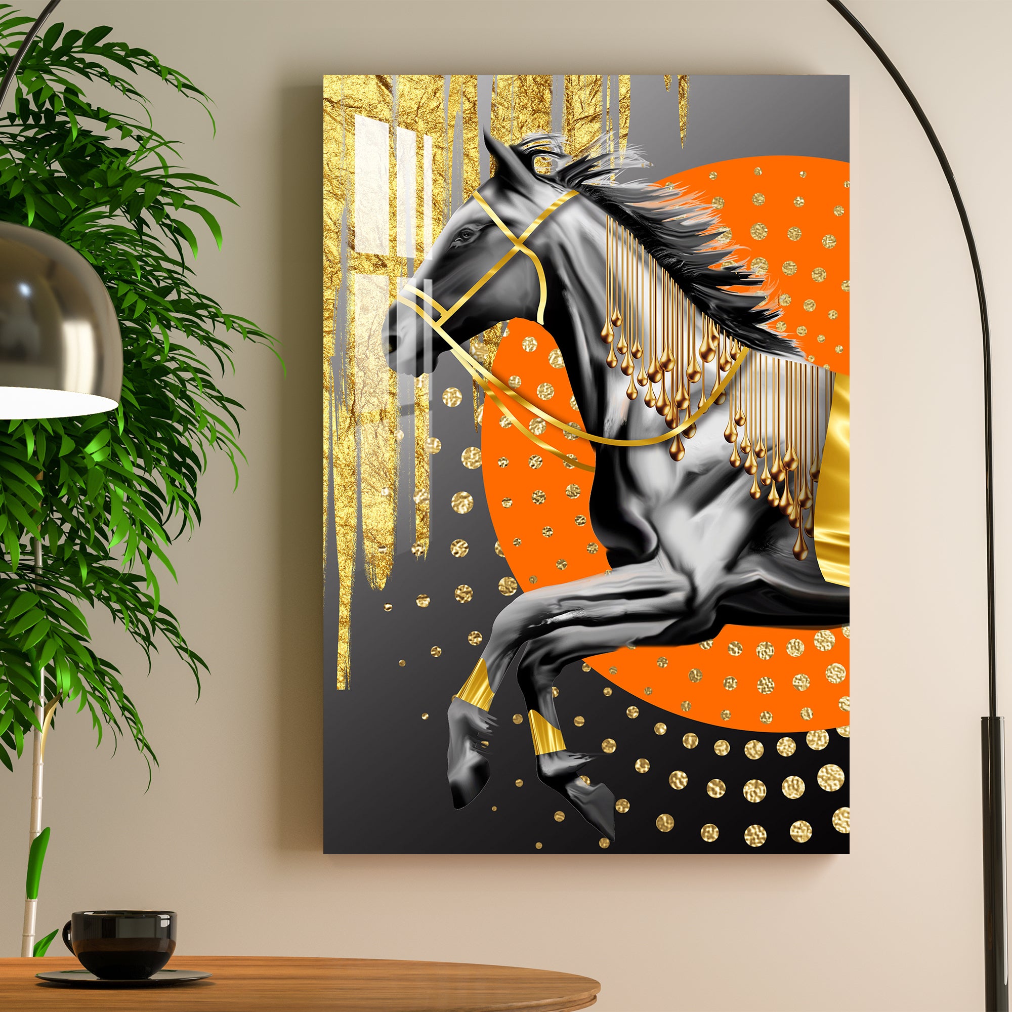 Modern Horse Acrylic Wall Art