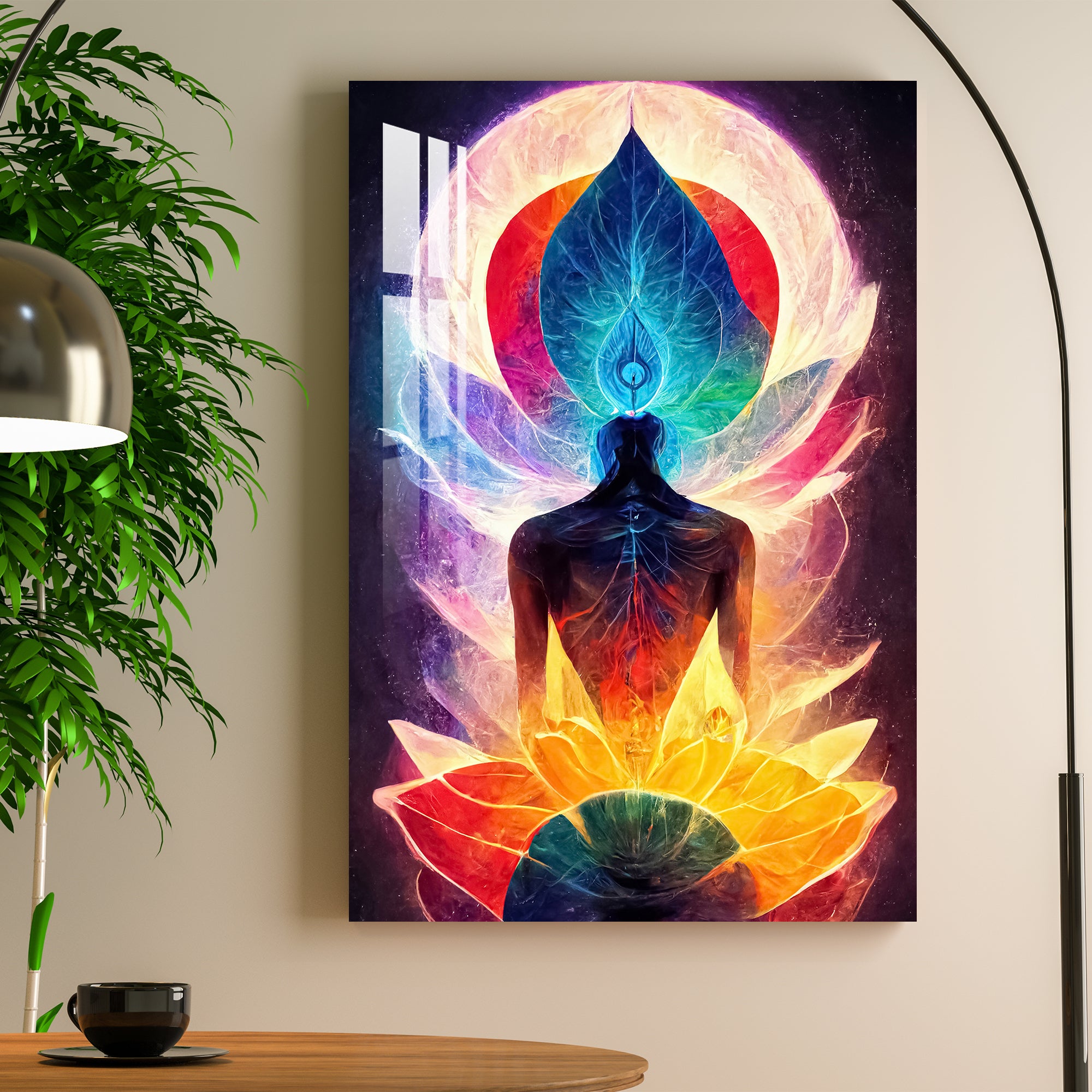 The Enlightened One Acrylic Wall Art