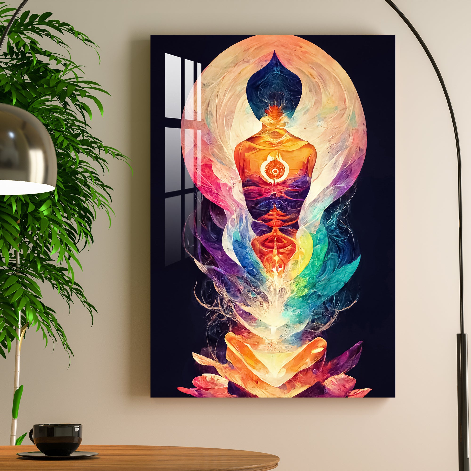 Chakra Balancing Acrylic Wall Art