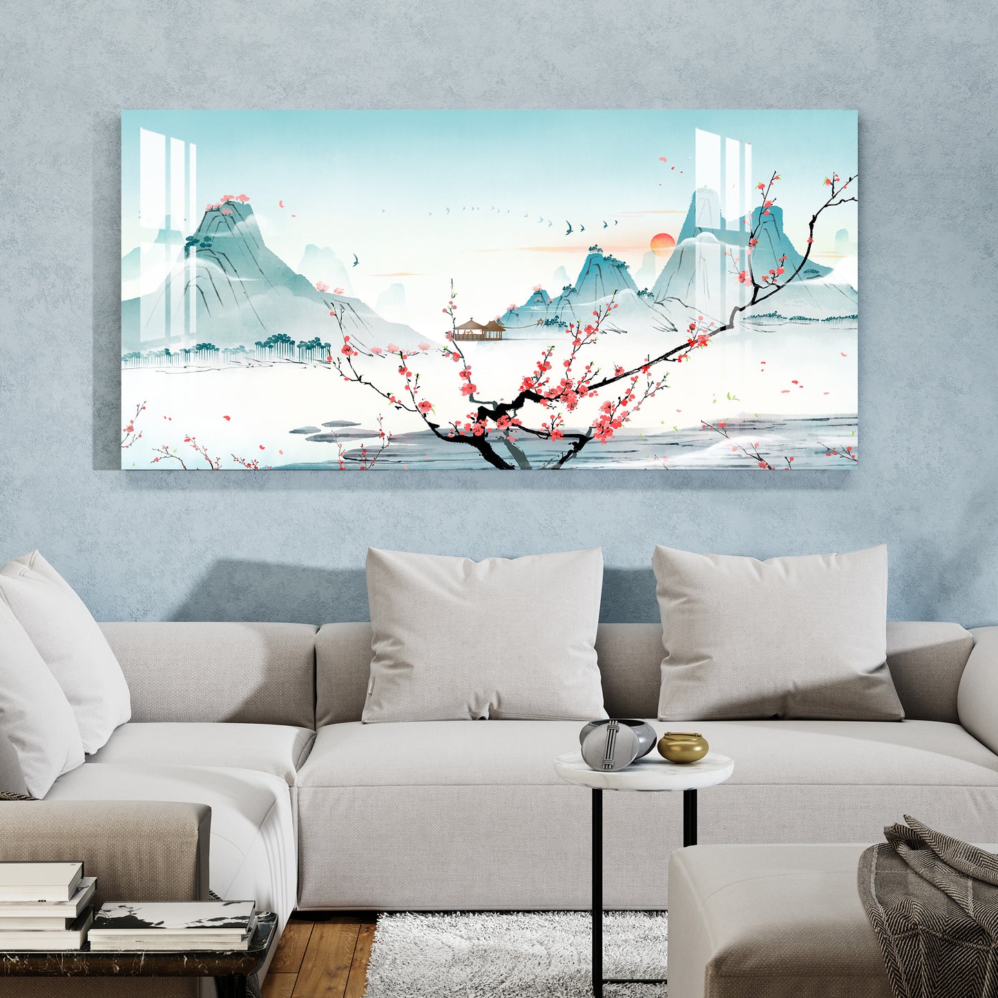 Morning in Himalayas Acrylic Wall Art