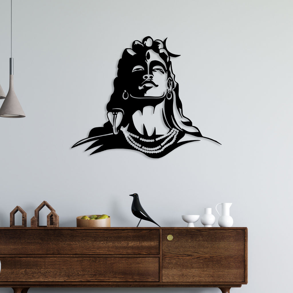 Lord Shiva Metal Wall Art