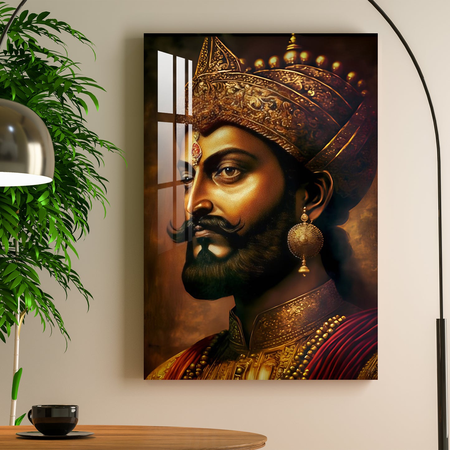 Chatrapati Shivaji Maharaj Acrylic Wall Art