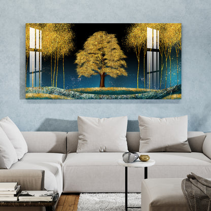 Midnight Forest Acrylic Wall Art