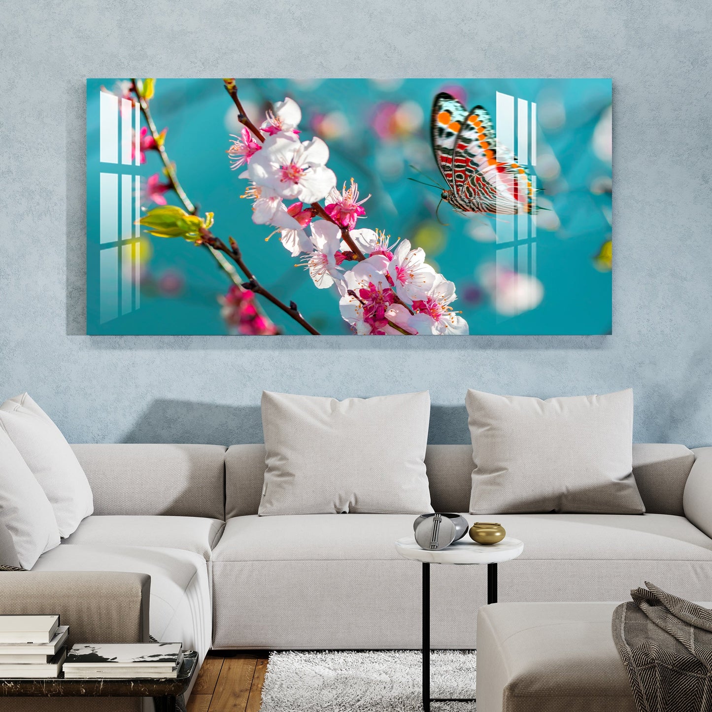 Beauty of Nature Acrylic Wall Art - 23.5X11.5 Inch / 5MM