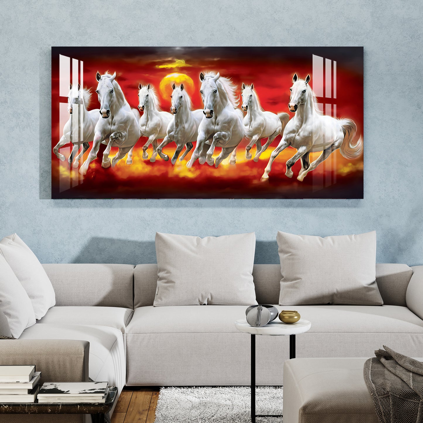 Horses of Growth Acrylic Wall Art