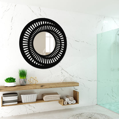 Illusion Metal Wall Mirror