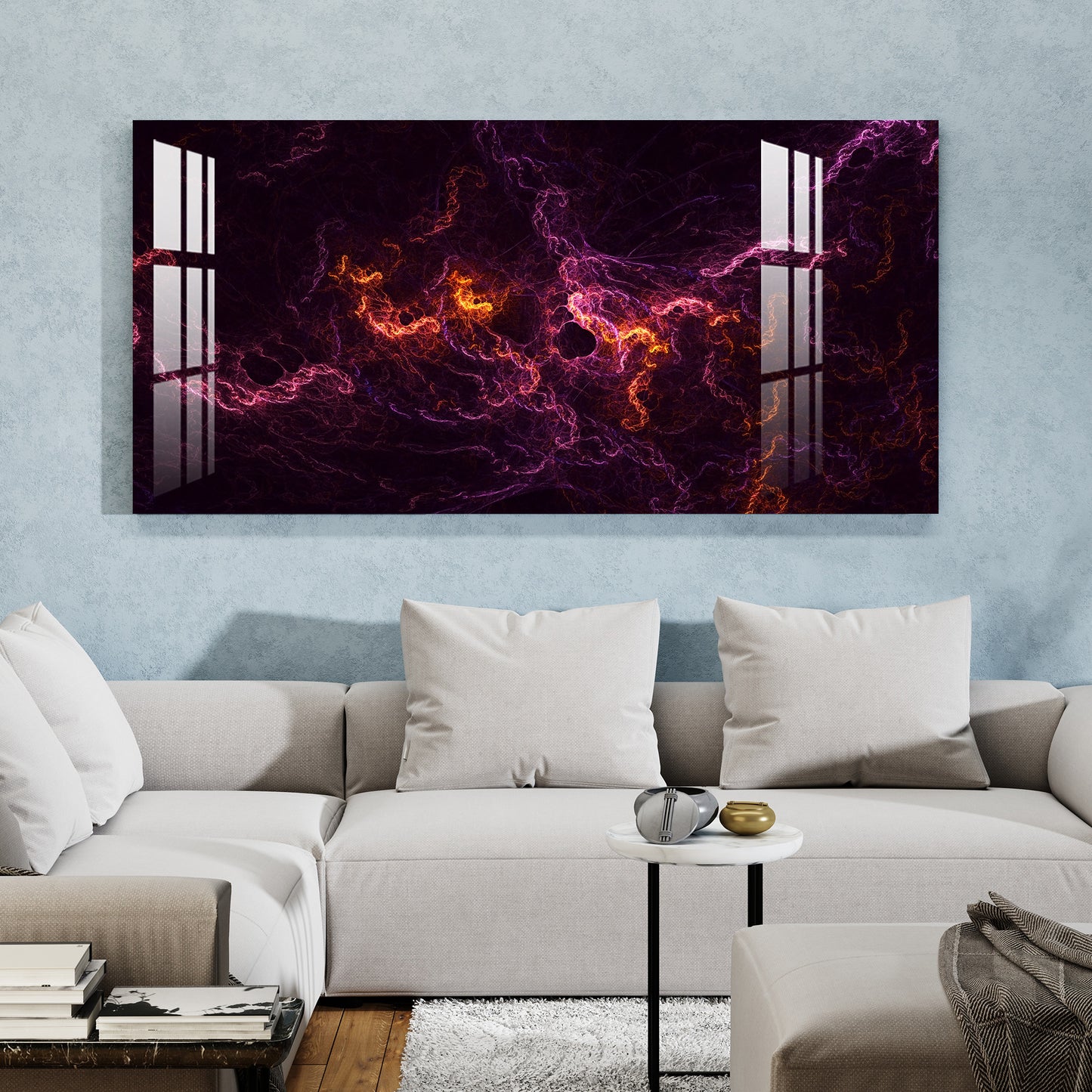 Into The Galaxy Acrylic Wall Art