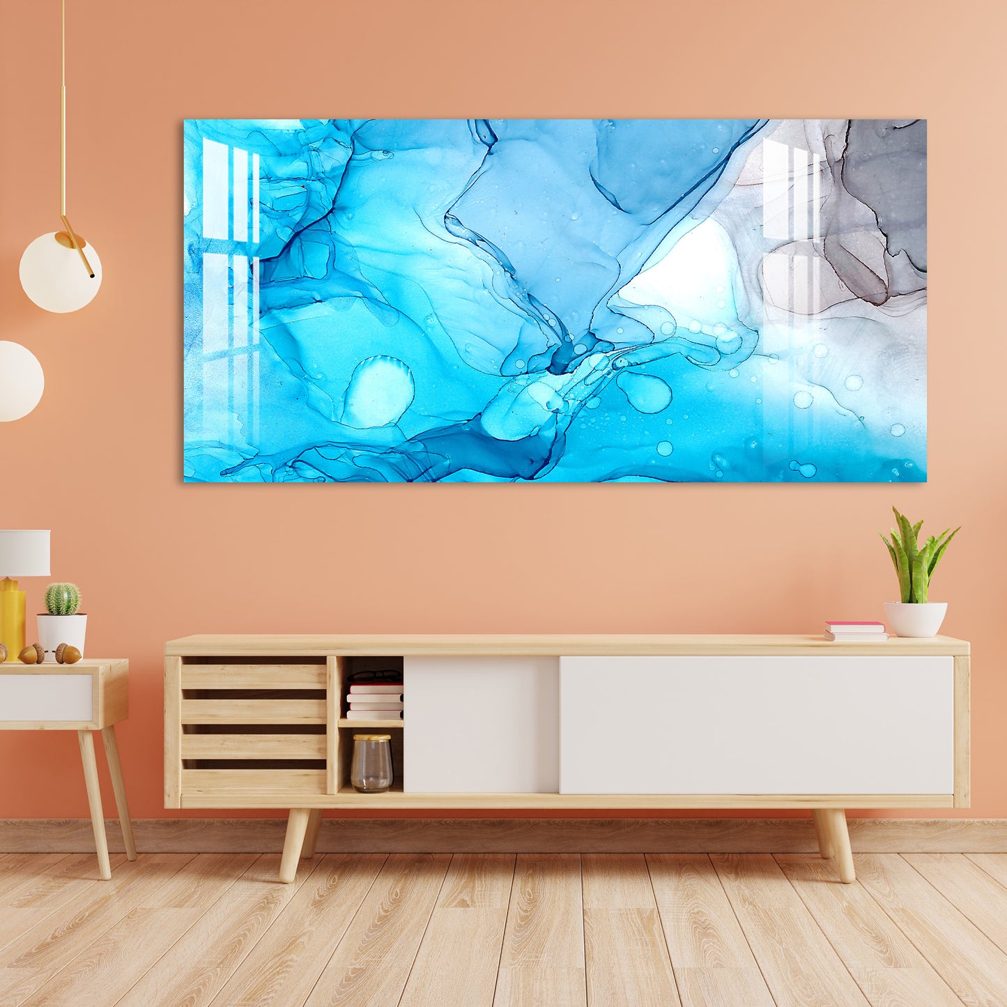 Water Splash Acrylic Wall Art