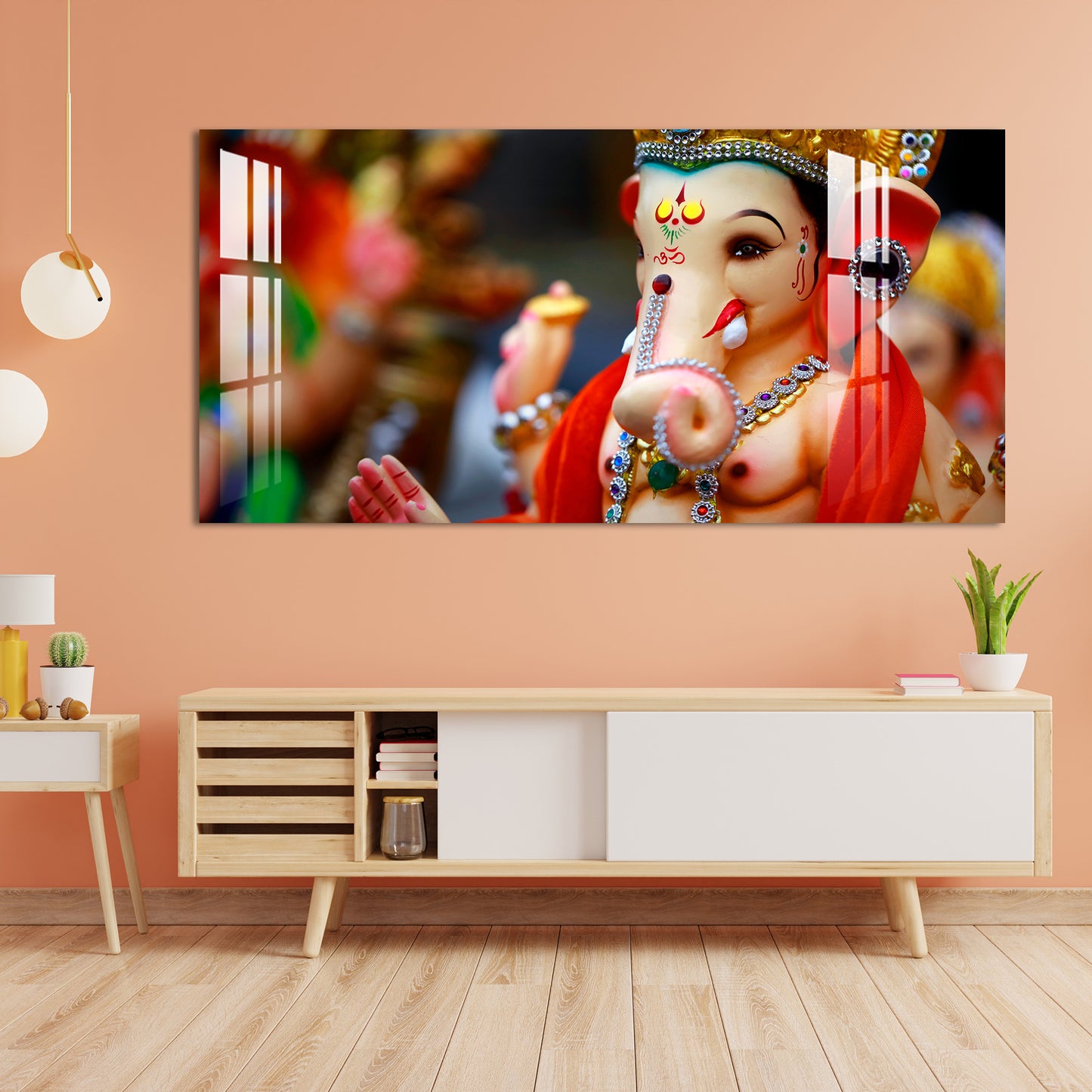 Lord Ganpati Bappa Acrylic Wall Art