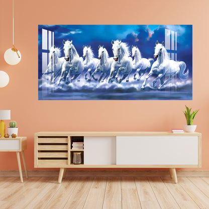 Horses of Heaven Acrylic Wall Art