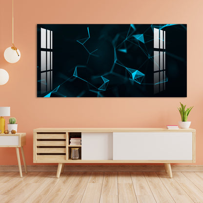 Reflective Diamond Acrylic Wall Art