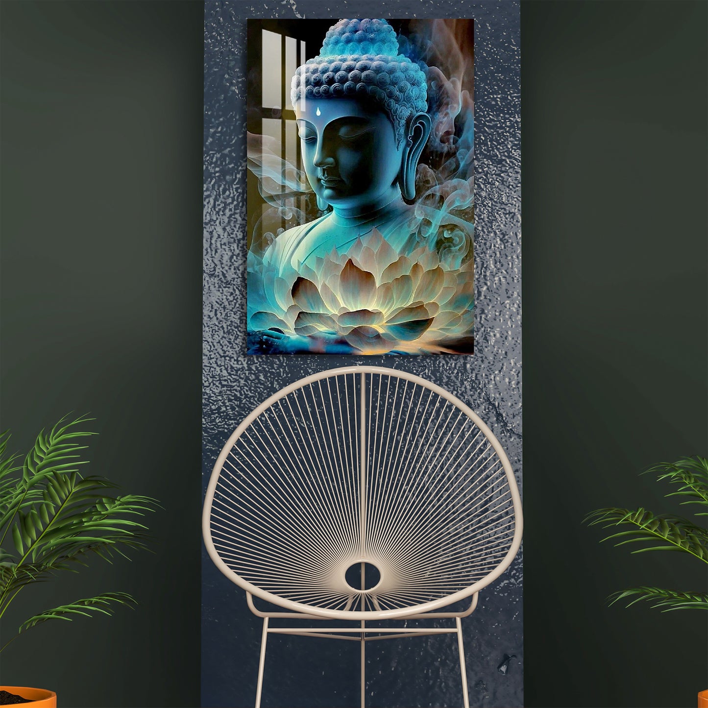 Divine Buddha Acrylic Wall Art