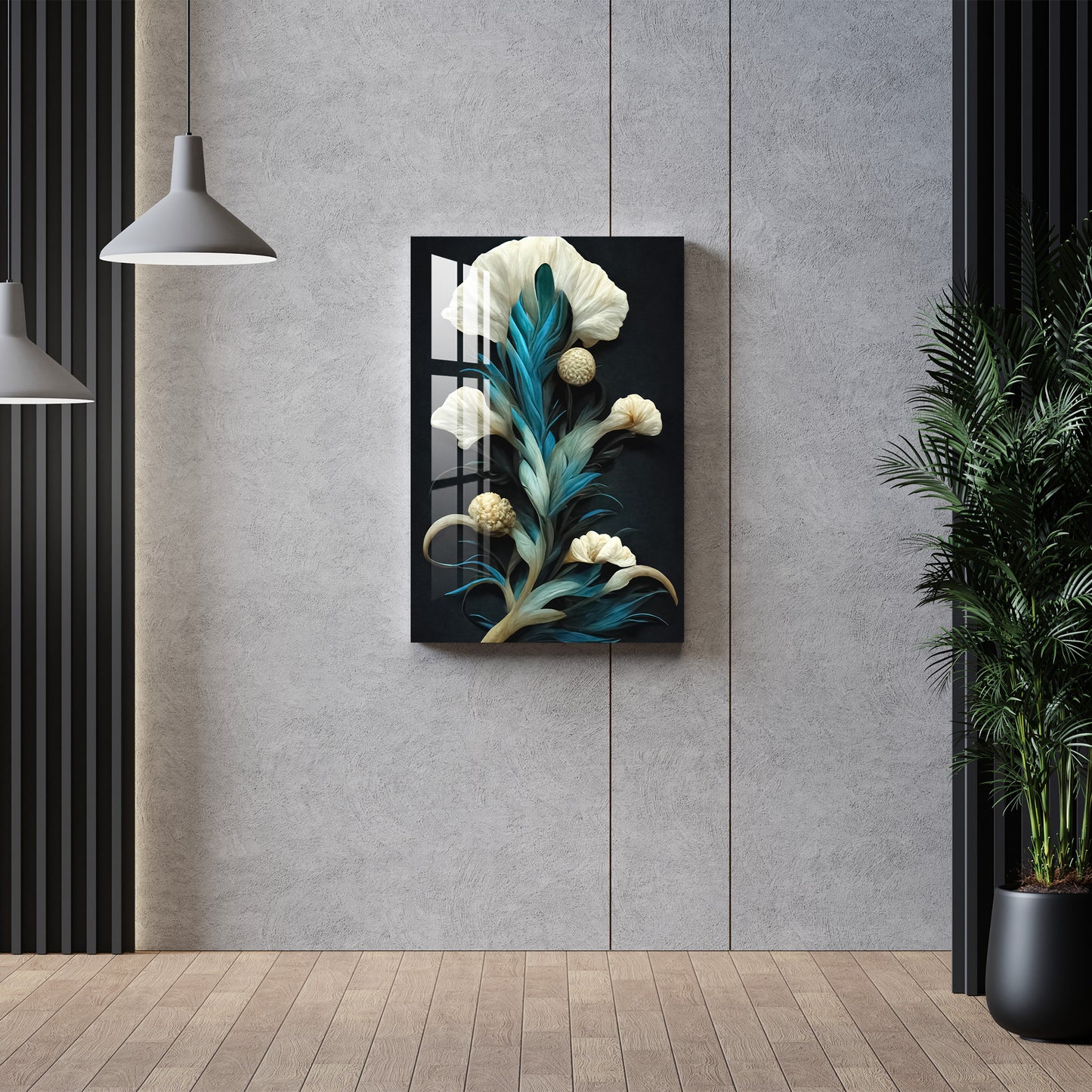 Flower of Paradise Acrylic Wall Art