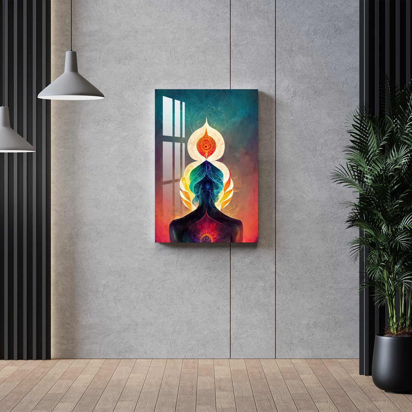 Peaceful Mind & Healthy Body Acrylic Wall Art