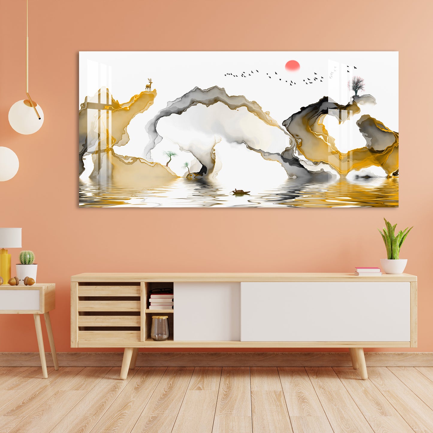 Tranquil Lake Acrylic Wall Art