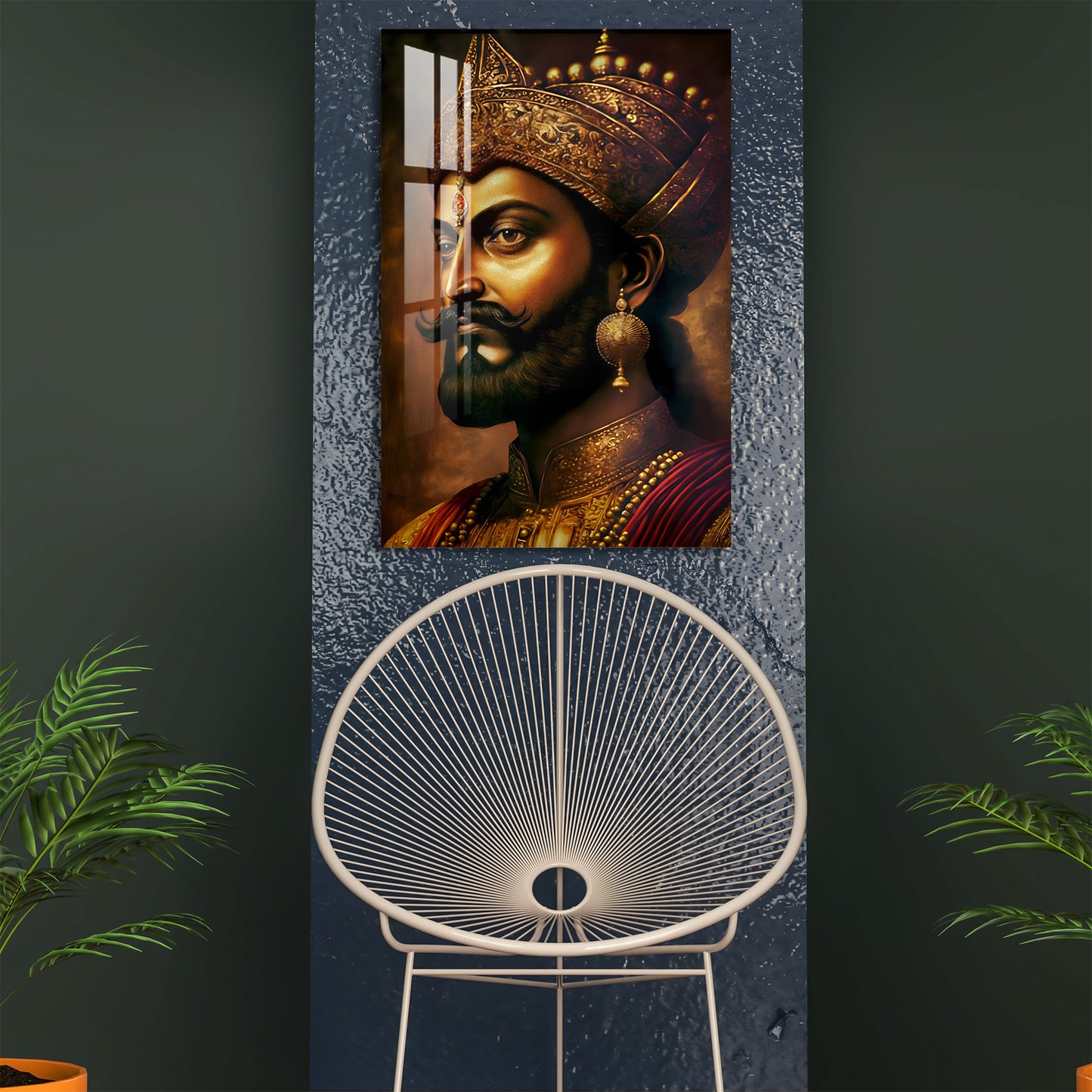 Chatrapati Shivaji Maharaj Acrylic Wall Art