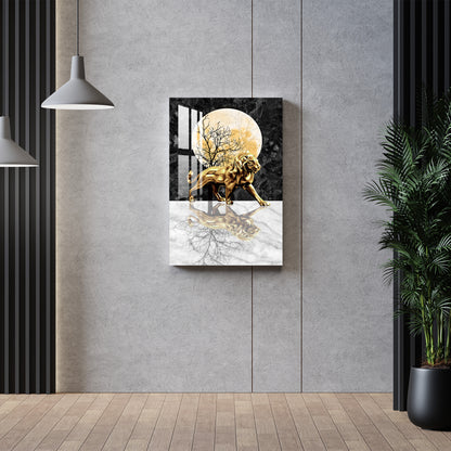 Jungle King Acrylic Wall Art