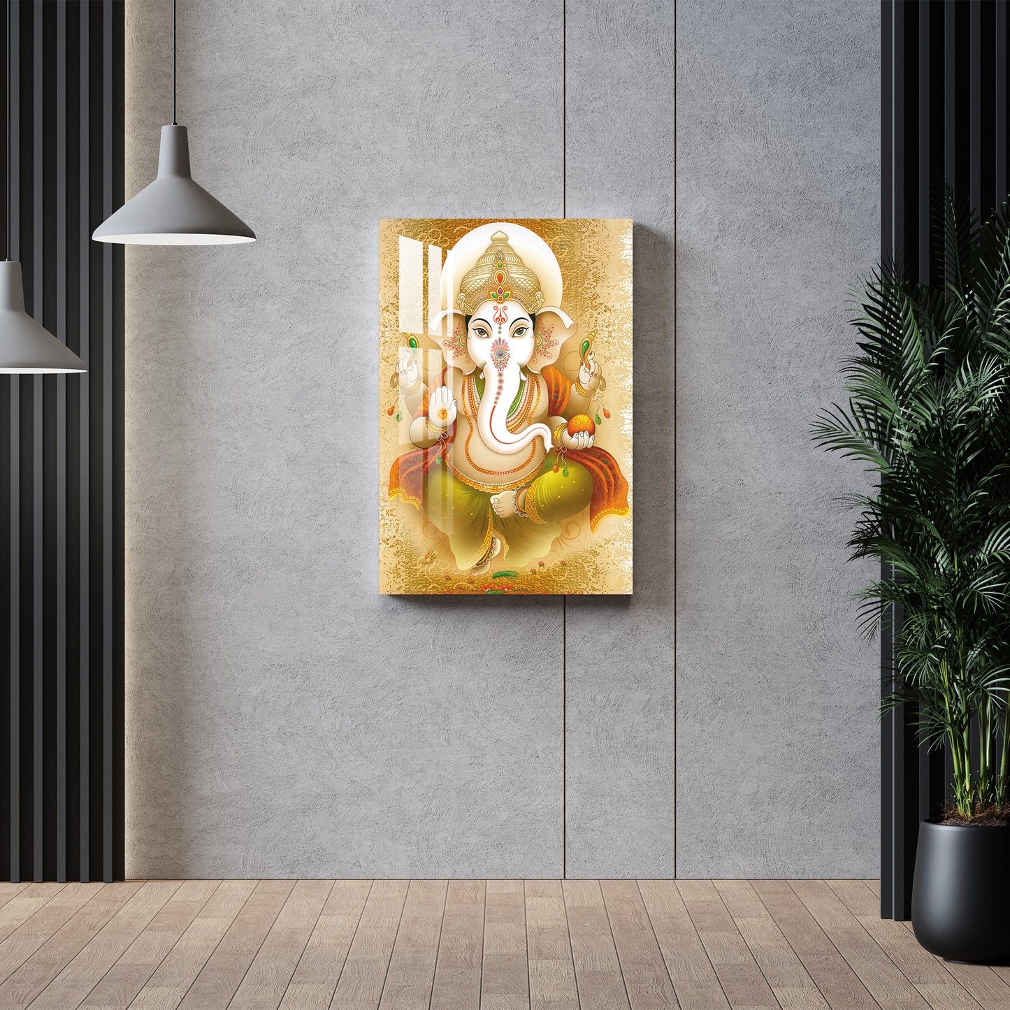 Lord Vinayak Acrylic Wall Art