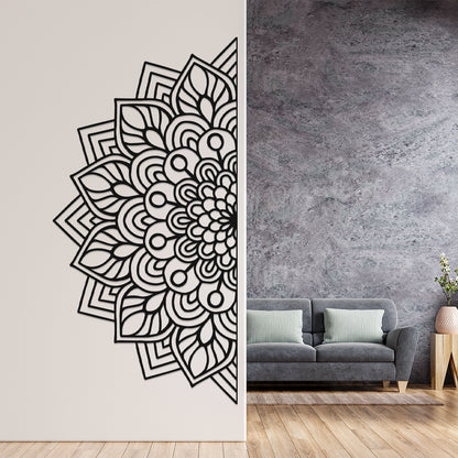 Gorgeous Flower Design Metal Wall Art