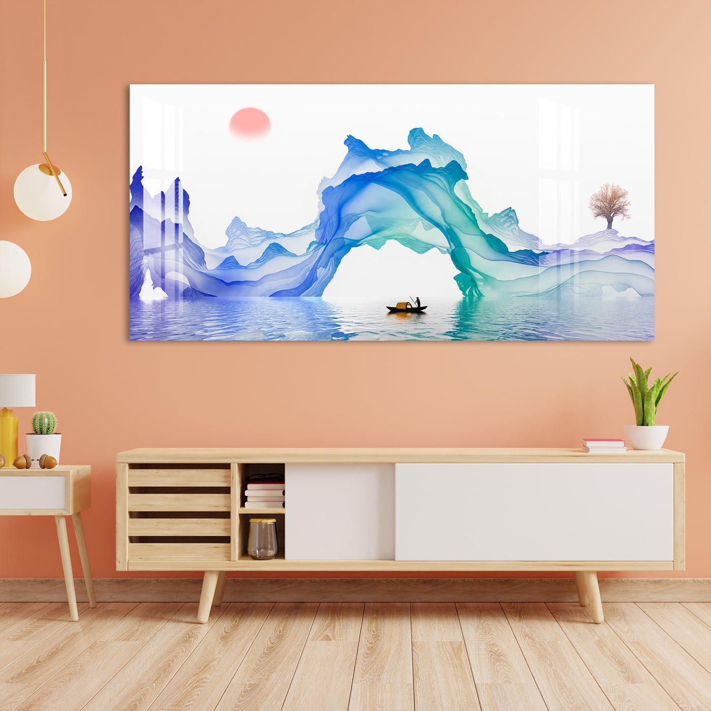 Serene Morning Acrylic Wall Art