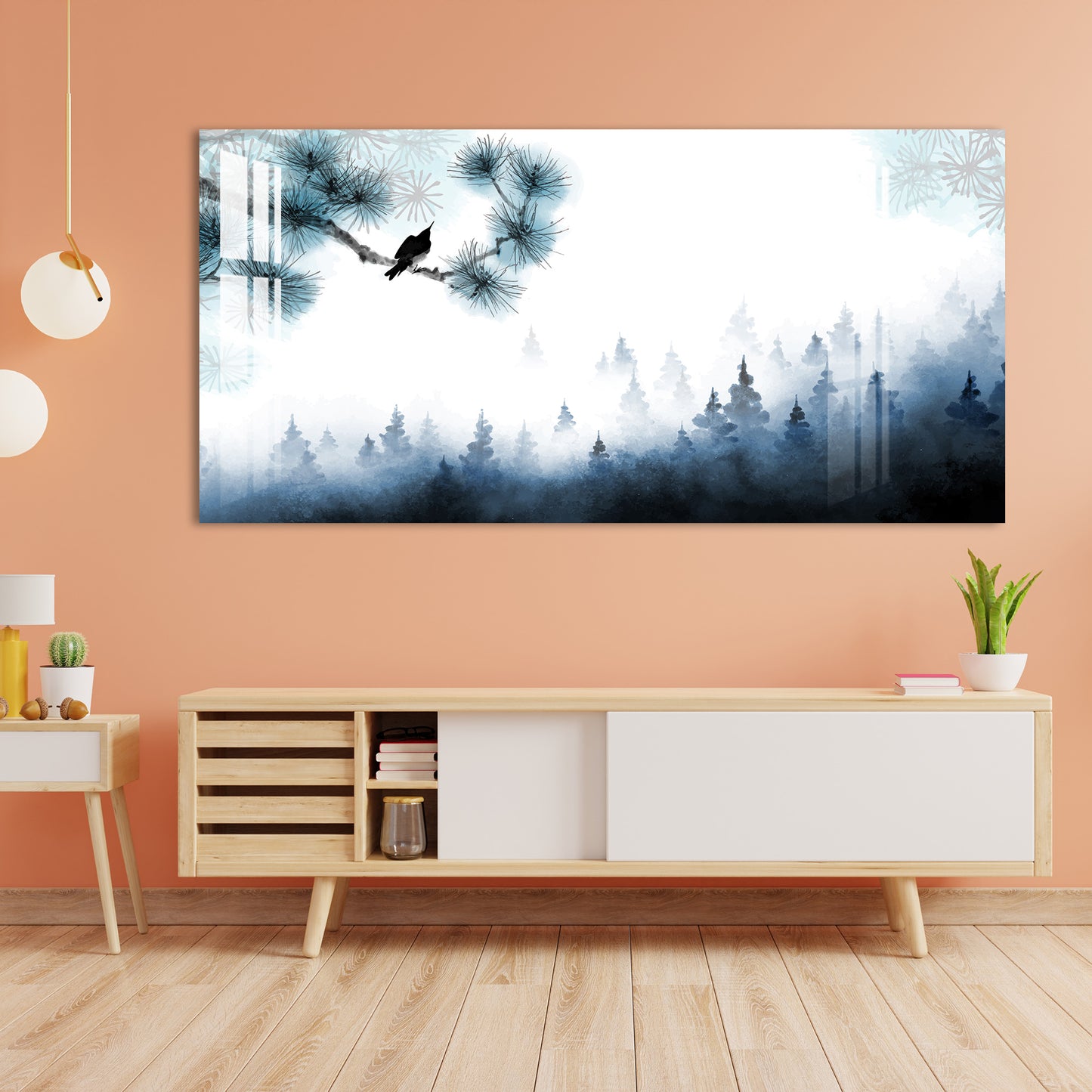 Winter Bird Acrylic Wall Art