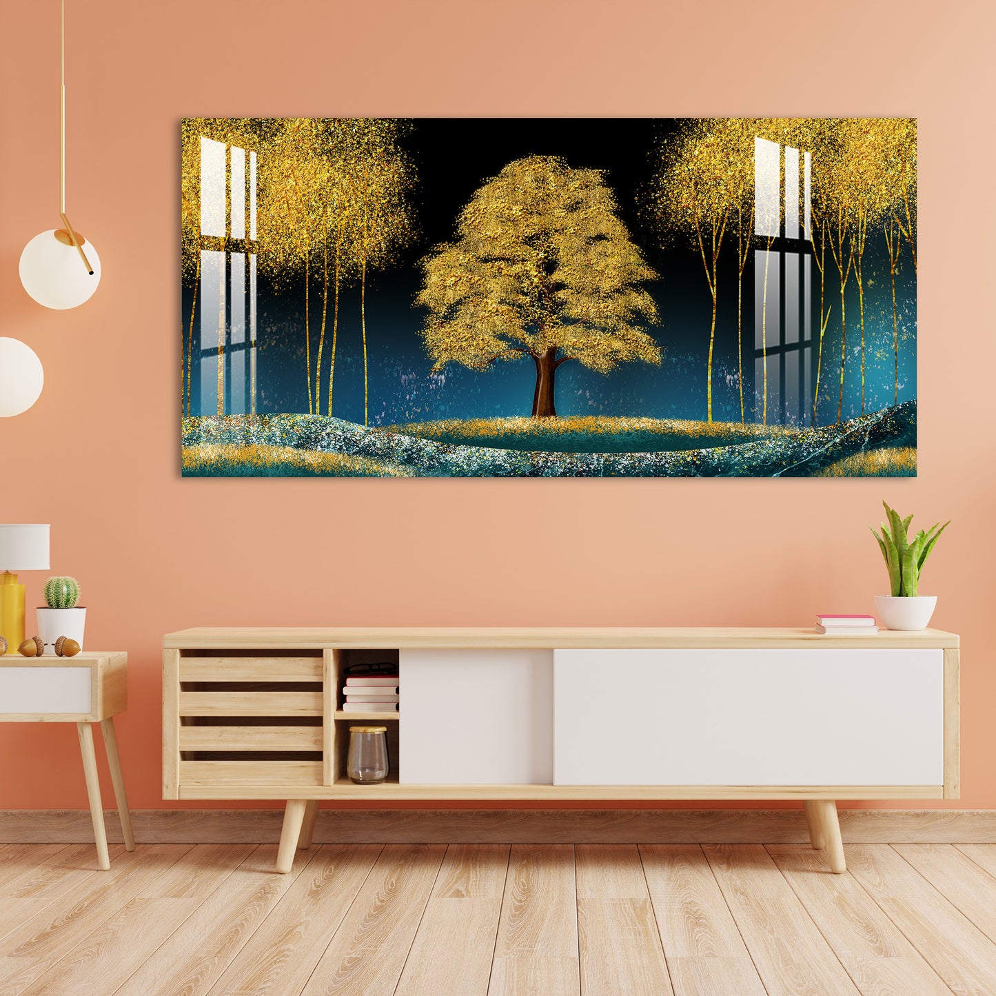 Midnight Forest Acrylic Wall Art