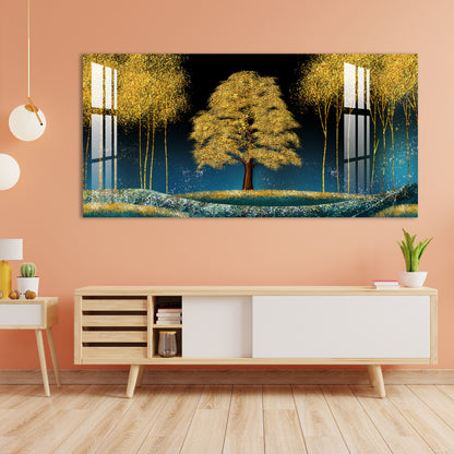 Midnight Forest Acrylic Wall Art