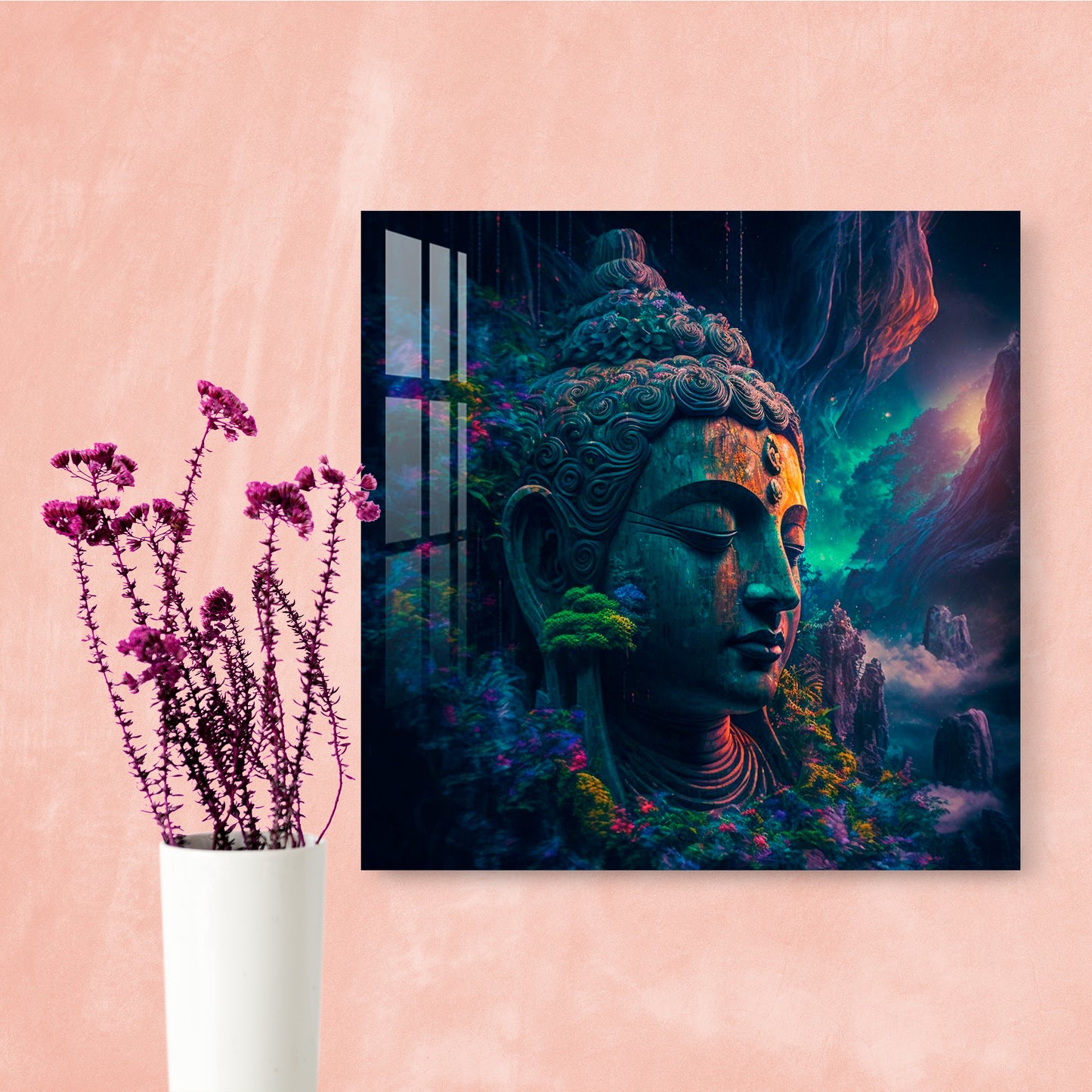 Lord Buddha Acrylic Wall Art