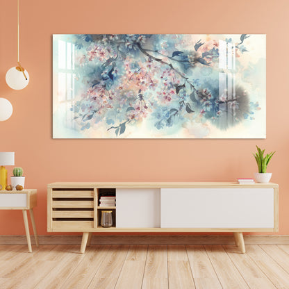 Floral Vine Acrylic Wall Art