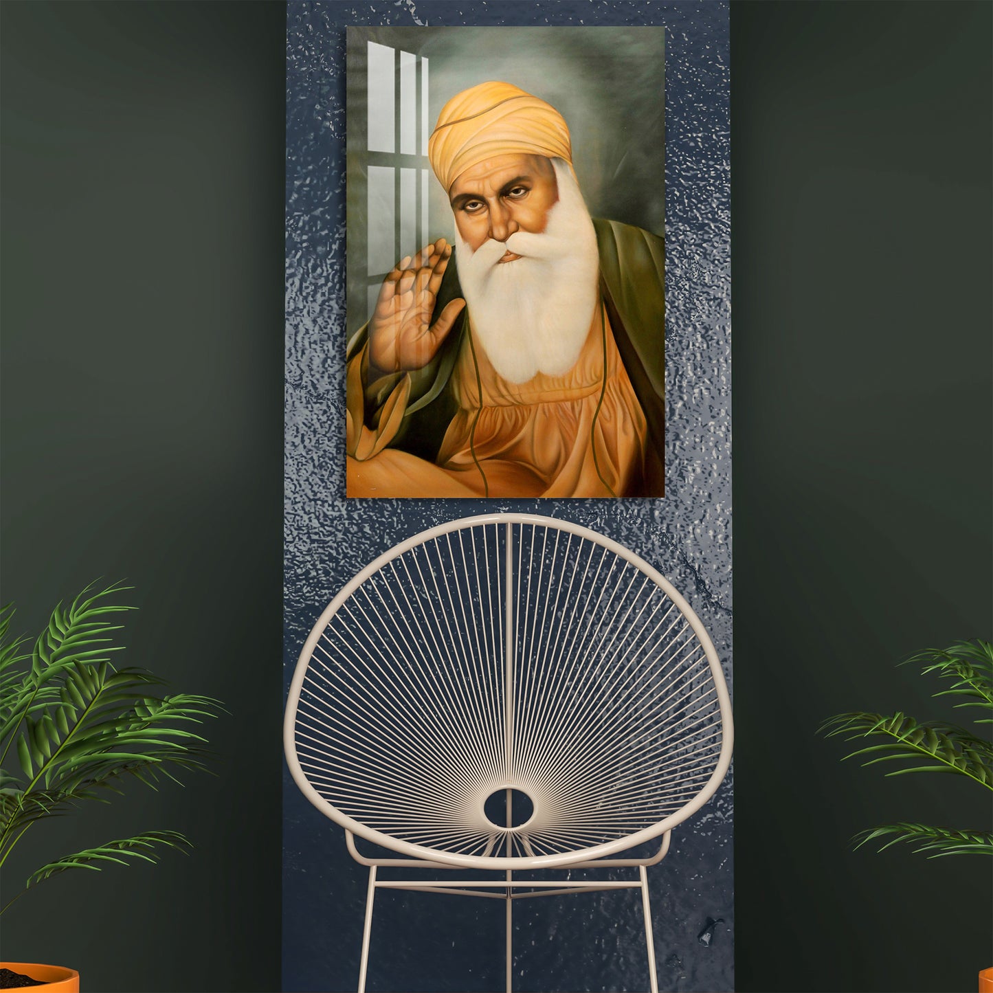 Guru Nanak Dev Ji Acrylic Wall Art