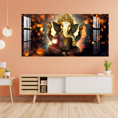 Alluring Ganesha Acrylic Wall Art