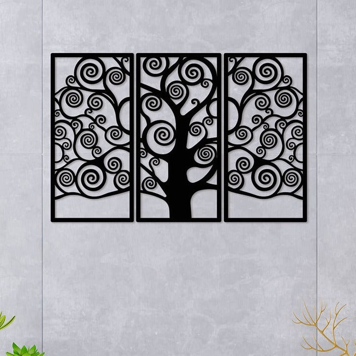 Spiral Tree Metal Wall Art 7
