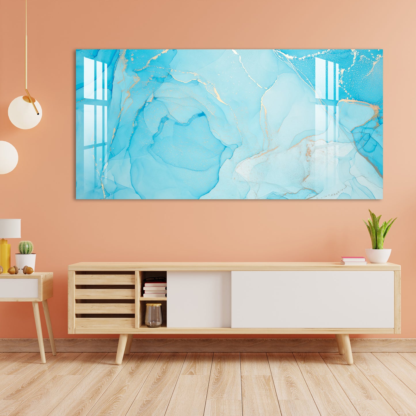 Blue Lagoon Acrylic Wall Art