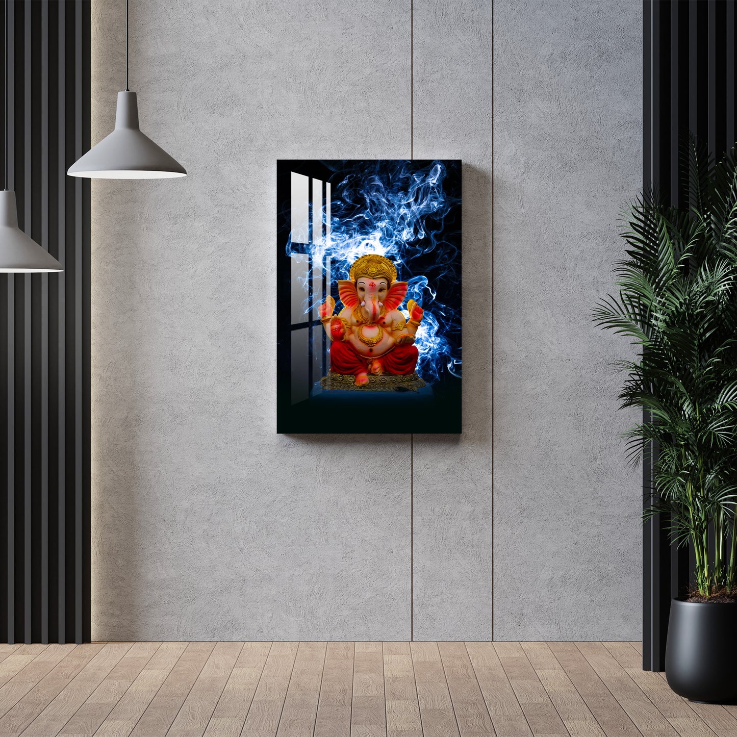 Deity Ganesh Acrylic Wall Art