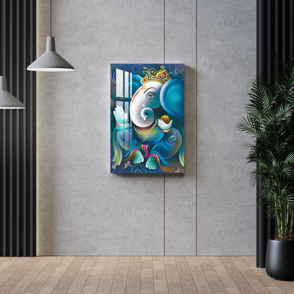 Vignharta Ganesh Acrylic Wall Art