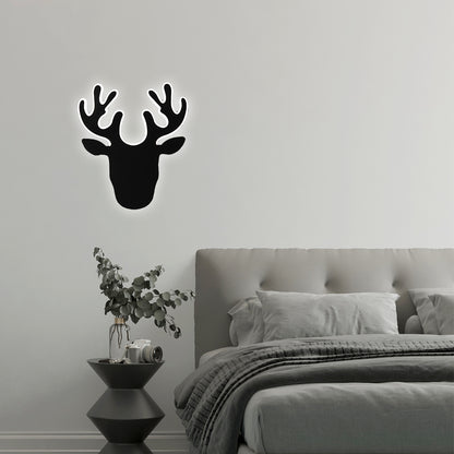 3D Deer Mural Wall Lamp & Wall Light