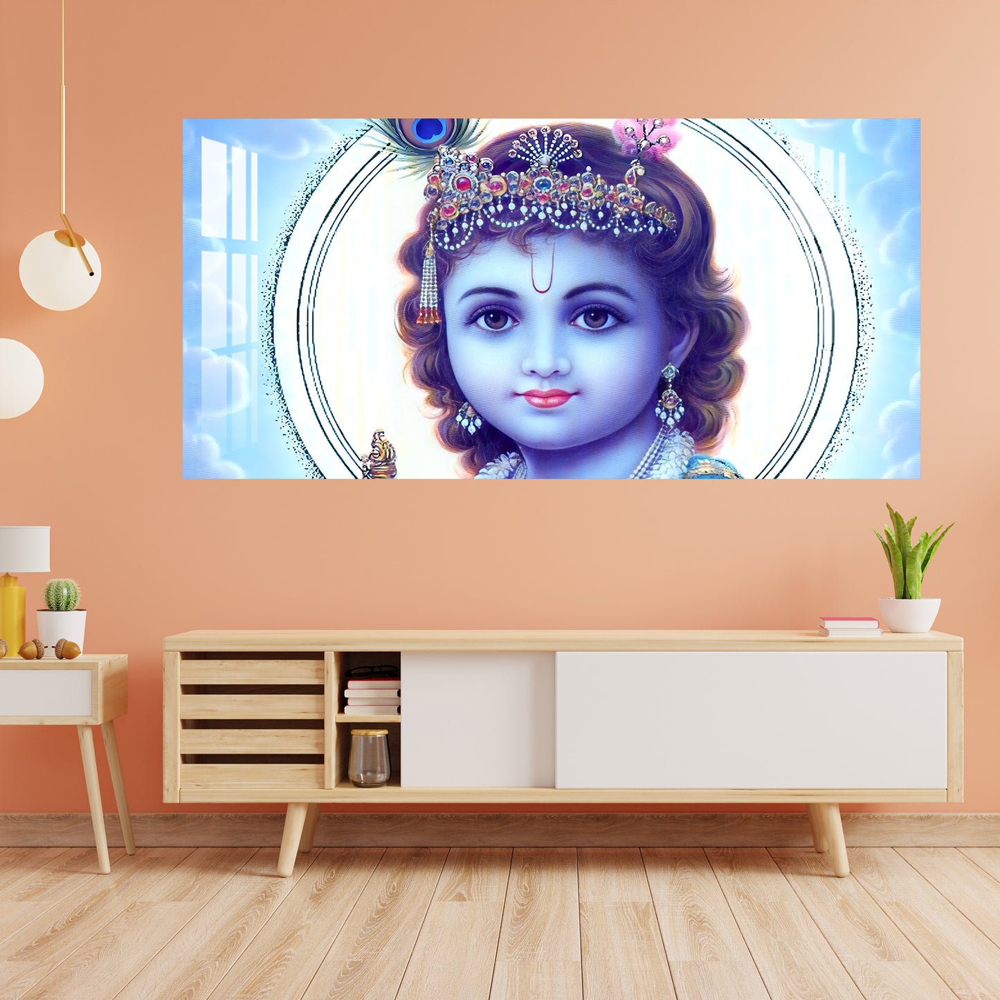 Bal Gopal Acrylic Wall Art