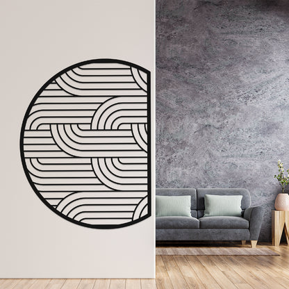 Simplest Abstract Design Metal Wall Art