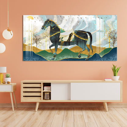 Big Horse Acrylic Wall Art