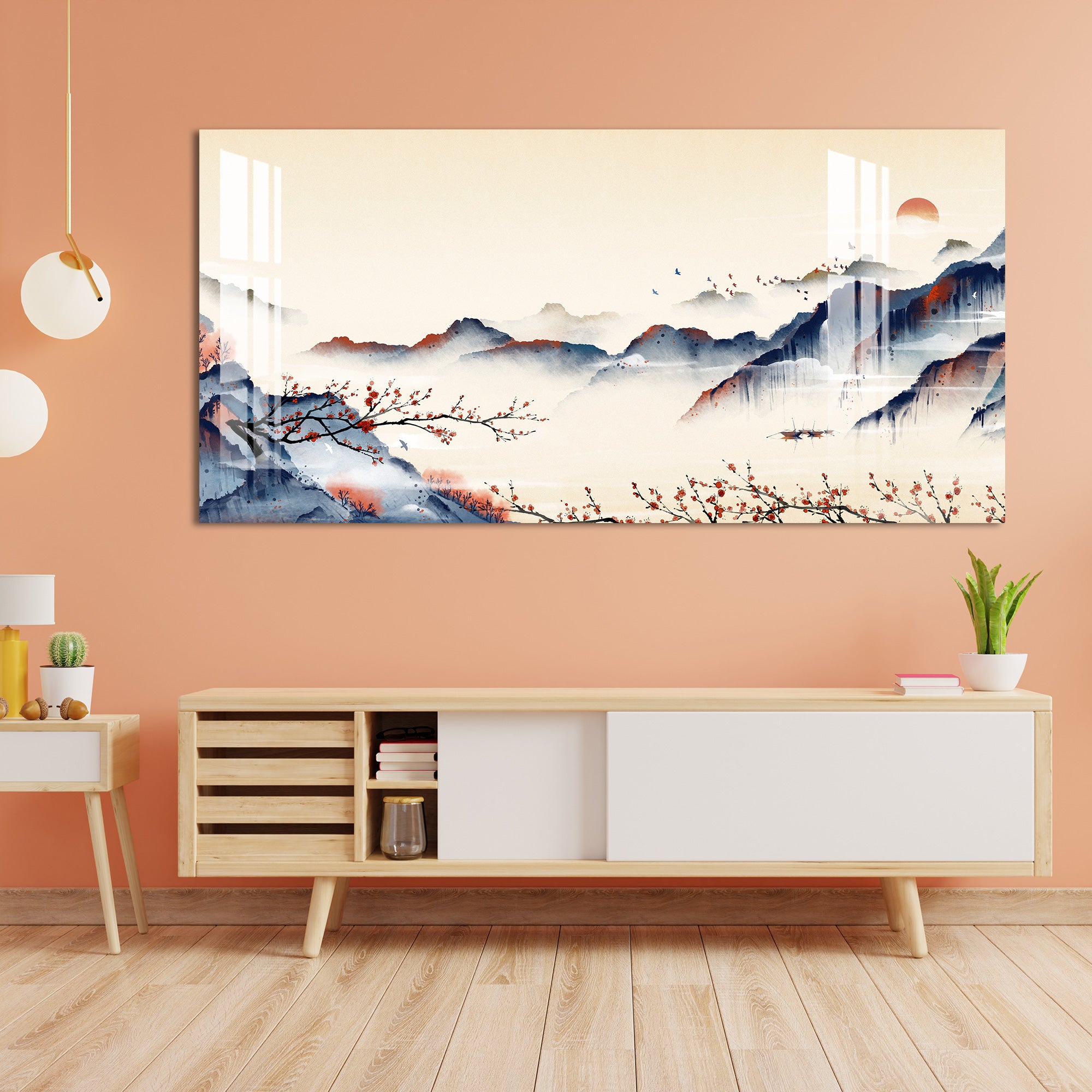 Himalayan Sunset Acrylic Wall Art