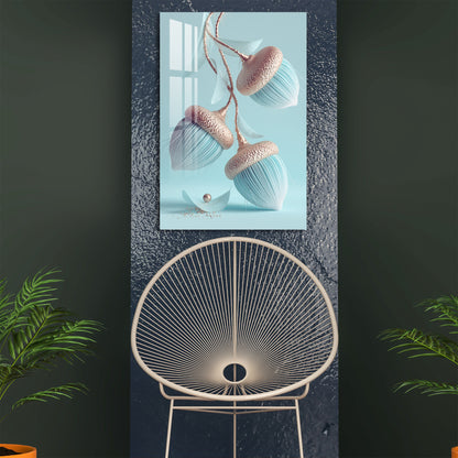 The Aesthetic Blue Acrylic Wall Art