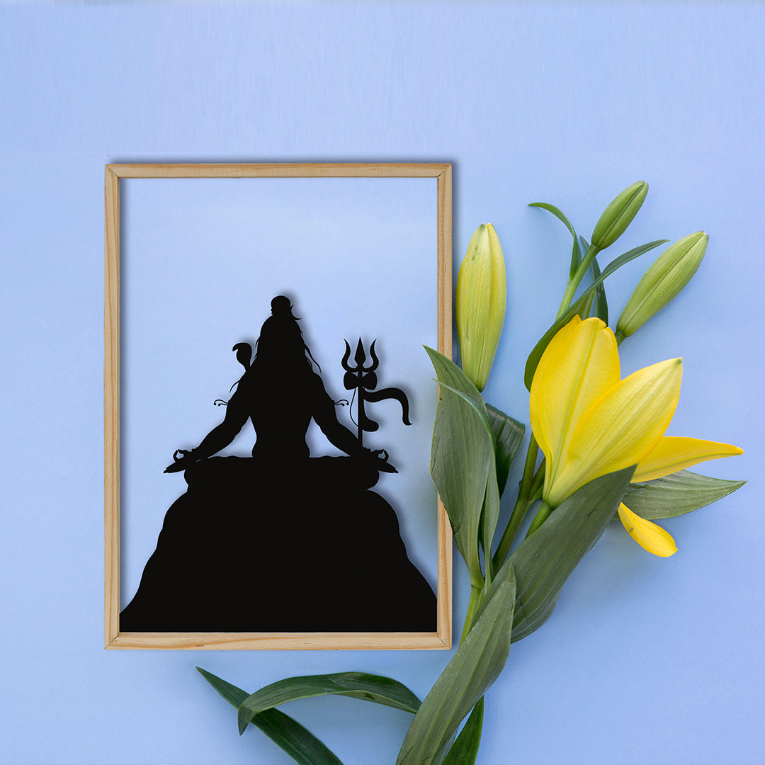 Mahadev Shiva Acrylic Frame