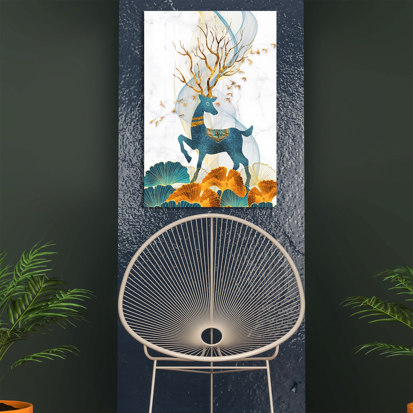 Unique Deer Acrylic Wall Art