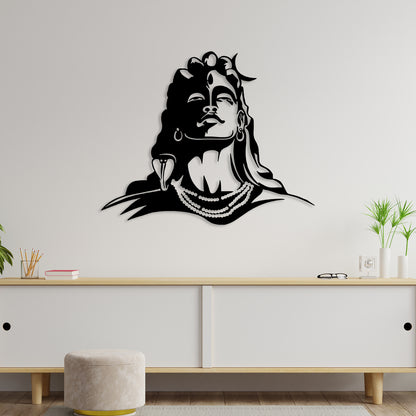 Lord Shiva Metal Wall Art